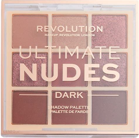 Makeup Revolution Paleta Cieni Do Powiek Ultimate Nudes Dark Opinie I