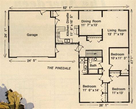 The Pinedale 1963 Plans Provided