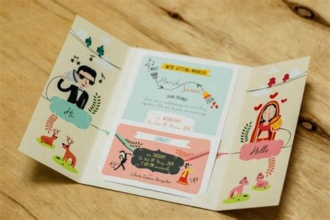 Indian wedding cards are cards that are made and distributed to invite guests to the wedding ceremony and to honour and commemorate the wedding of two people. 13 Creative and Unique Indian Wedding Invitation Cards - Blog | Royal Pepper Banquets