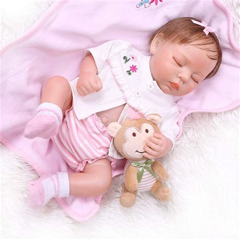Zero Pam Cute Sleeping Girls Doll 18 Inch Reborn Baby