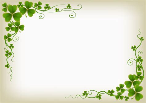 Shamrock Dividers Clip Art Library