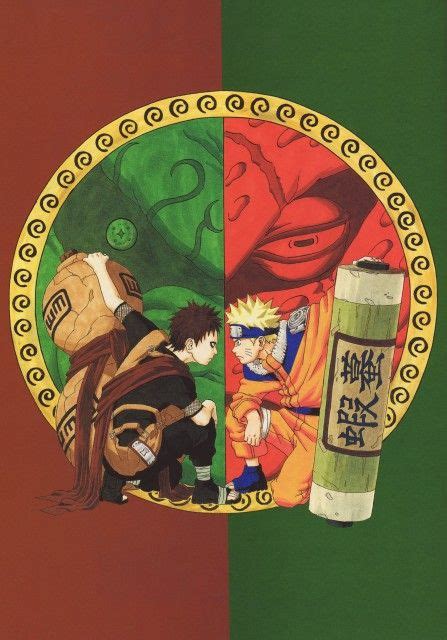 Masashi Kishimoto Naruto Uzumaki Artbook Naruto Uzumaki Gaara