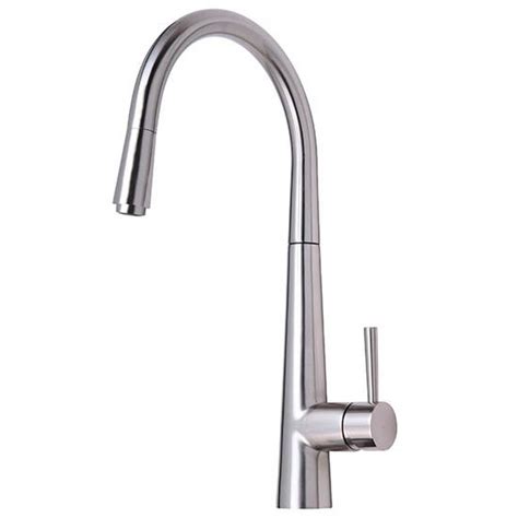 Mayfair Palazzo Mono Kitchen Tap With Pull Out Head Brushed Nickel