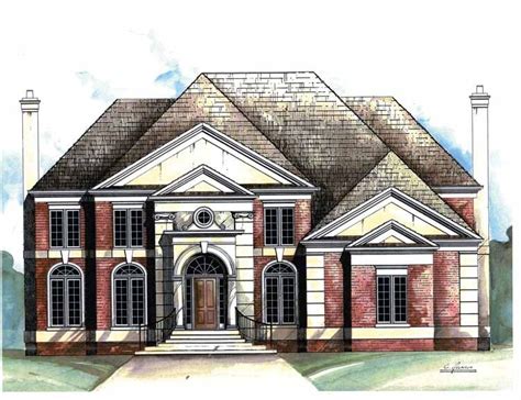 Eplans Neoclassical House Plan Traditional Style 2990 Square Feet