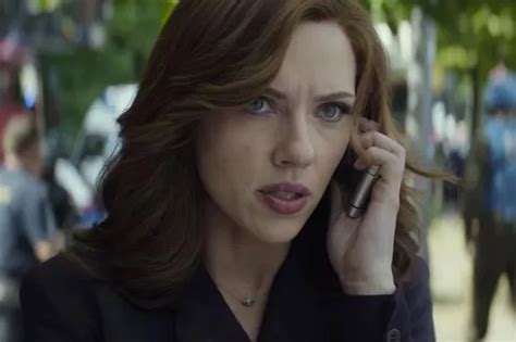 Scarlett Johansson As Black Widow Natasha Romanoff In Captain America