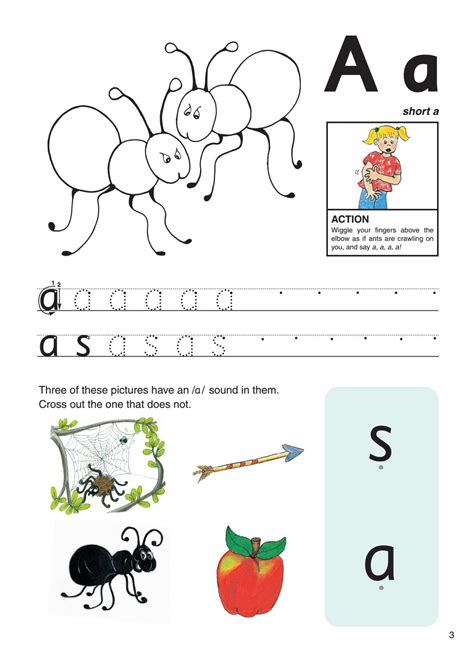 Printable Jolly Phonics Sound Calaméo Jolly Phonic Actions When