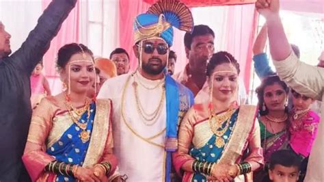 Twin Sisters Marriage With Same Man Groom Was Already Married Says