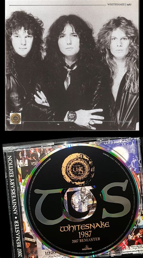 Whitesnake Whitesnake Aka 1987 Cd Photo Metal Kingdom