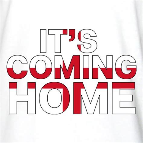 Football's comin' home it's comin' home. It's Coming Home Long Sleeve T Shirt By CharGrilled