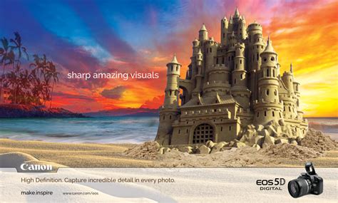 Canon Eos Hd Camera Ads Behance