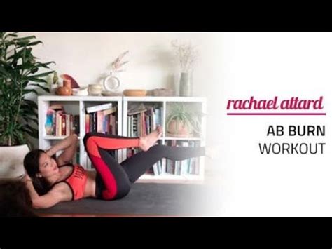 Ab Burn Workout Rachael Attard Youtube