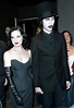 Marilyn Manson and Rose McGowan at the premiere of Sleepy Hollow, 1999 ...