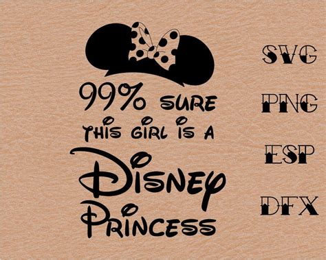 99 Sure I M A Disney Princesses Svg Quote Etsy