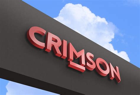 crimson outdoor logo mockup  psd designhooks