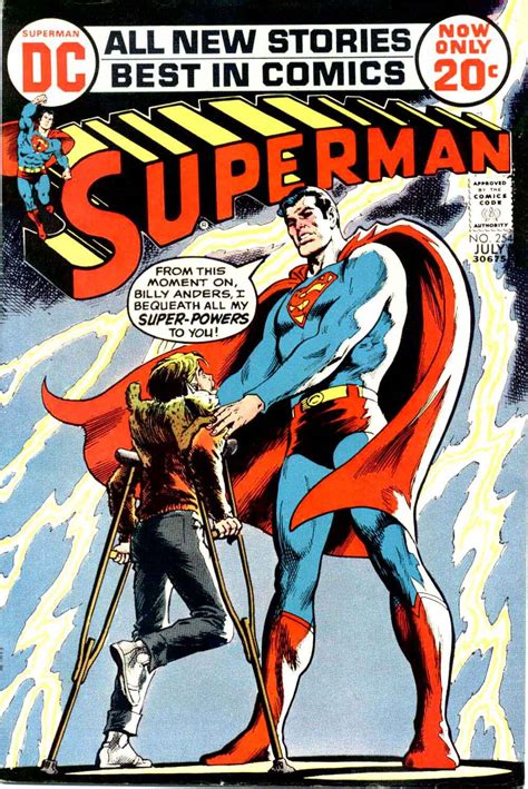 Superman 254﻿ Neal Adams Art Mis Attributed Cover Pencil Ink