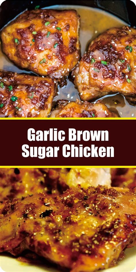 Garlic Brown Sugar Chicken Recipe Spesial Food