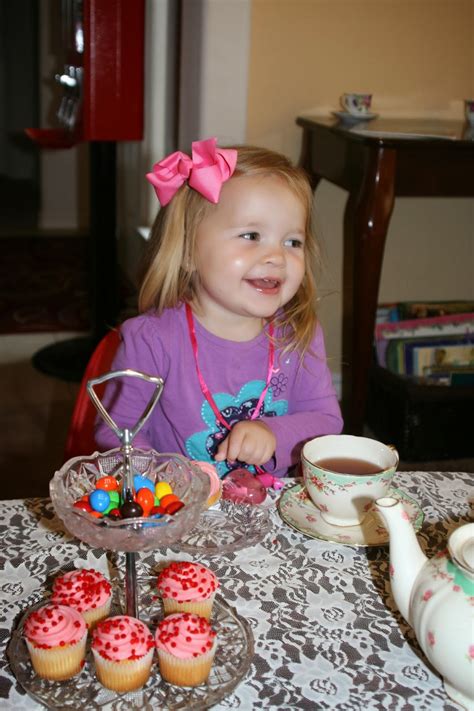 Mud Pies And Tea Parties Brilyn Has A Tea Party