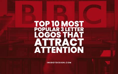 Top 10 Most Popular 3 Letter Logos That Attract Attention