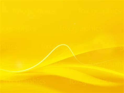 Simple Yellow Design Fox Graphics