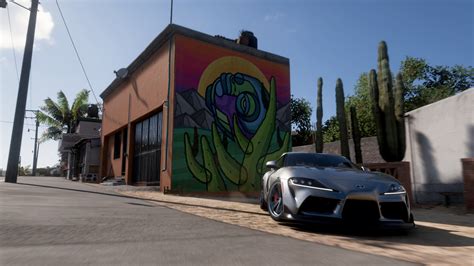 Toyota Supra Forza Forza Horizon 5 Screen Shot Mexico Car Mural