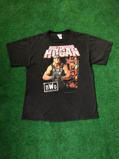 Vintage Wcw Nwo Hollywood Hulk Hogan Shirt Xl Grailed