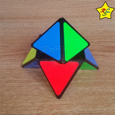 Cubo Rubik Shengshou Pyraminx 2x2 Pyramorphix Piramide Negro Rubik
