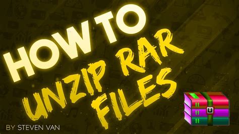 How To Extract Files Without Winrar Youtube