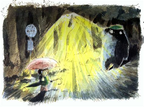 Classic My Neighbor Totoro 100 Original Concept Art Collection