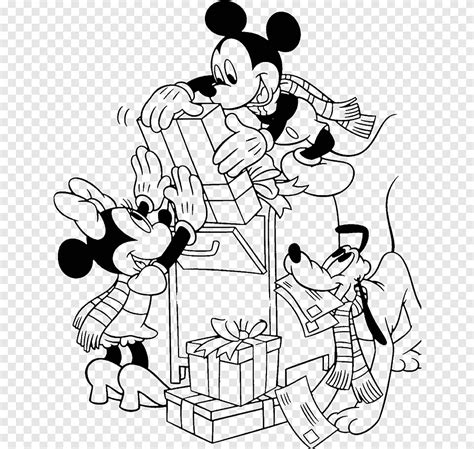 Gambar Mickey Mouse Hitam Putih Untuk Mewarnai Mewarnai Gambar Mickey