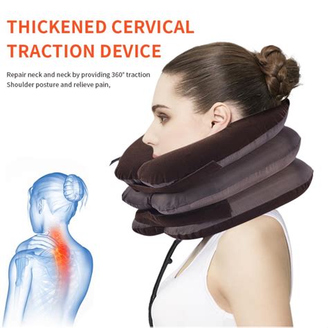 Air Neck Traction Inflatable Cervical Collar Neck Traction Device Inflatable Neck Collar