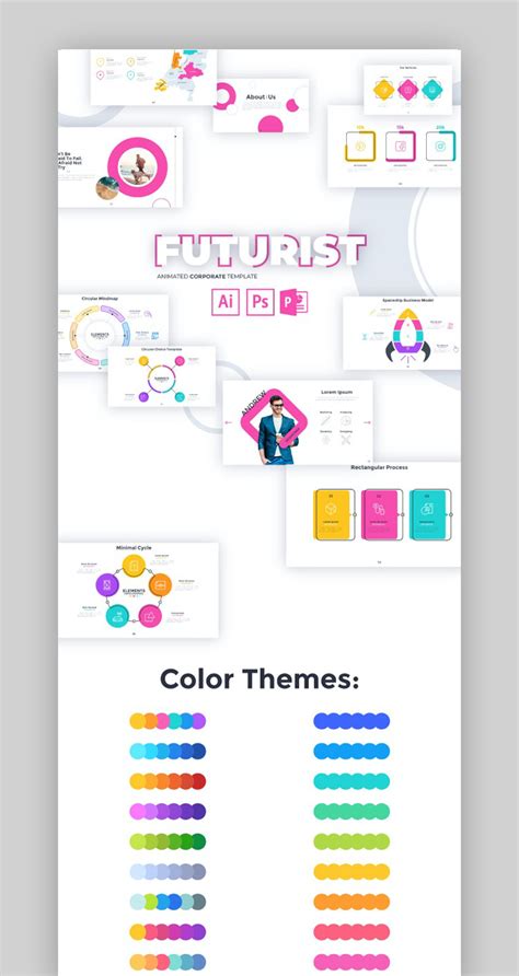 25 Free Futuristic Powerpoint Ppt Templates To Download 2022 Envato