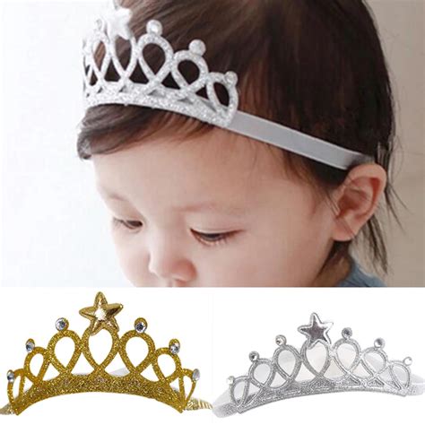 1pc Toddler Infant Newborn Kids Girls Baby Princess Tiaras Crowns