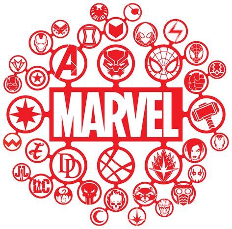 MCU Logos Ideas Avengers Symbols Marvel Avengers Logo