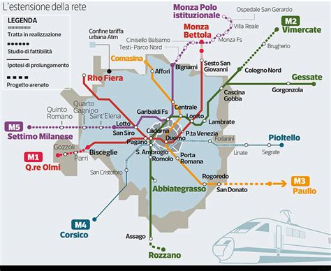 Milano Trasporti Il Futuro Per Le Metropolitane Milanesi Urbanfile
