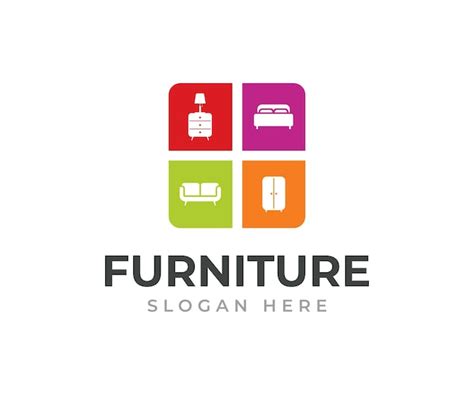 Premium Vector Furniture Gallery Logo Design Furniture Company Logo