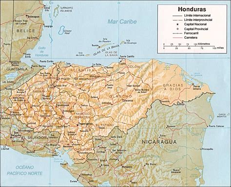 Mapa Cartogr Fico De Honduras Mapa De Honduras The Best Porn Website