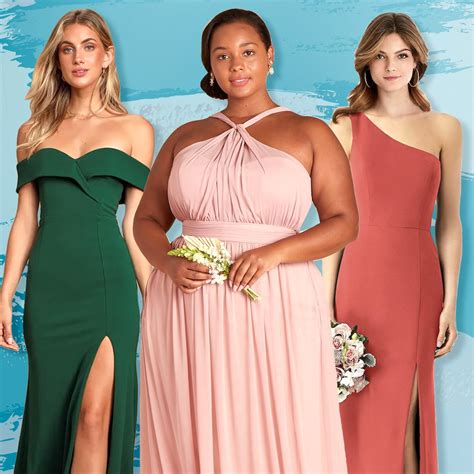 8 Stores With Bridesmaid Dresses Youll Actually Want To Wear Again E