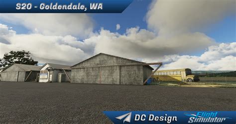 Dc Scenery Design S20 Goldendale Municipal Airport Msfs Aerosoft Shop