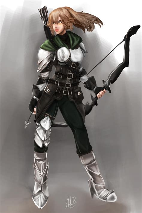 Archer Design Design Of An Archer I Made With References From