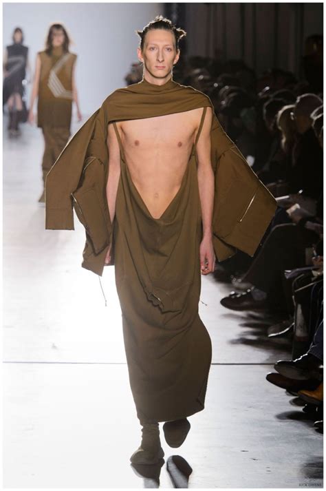 Rick Owens Fall Winter 2015 Menswear Collection High Fashion Exposure