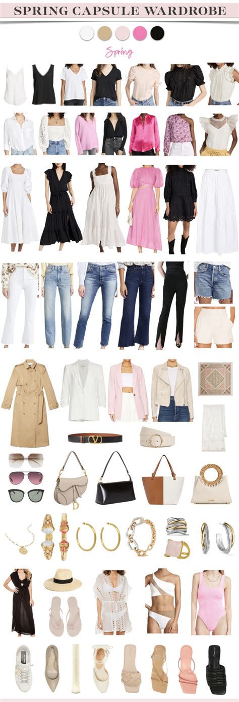 Be Super Stylish With This Gorgeous Spring Capsule Wardrobe The Vital Fashion