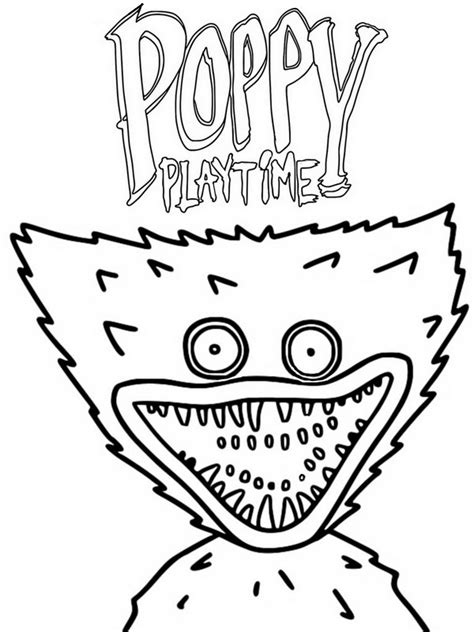 Download Or Print This Amazing Coloring Page Poppy Playtime Coloring Sexiz Pix