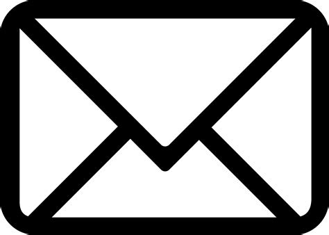 Email Icon Large Envelope Transparent Png Stickpng