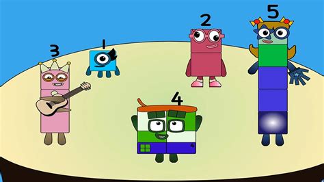 Numberblocks Animationnumberblocks Band Youtube