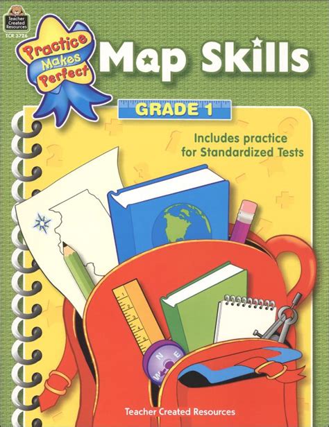 Map Skills Grade 1 Pmp Teacher Created Resources 9780743937269