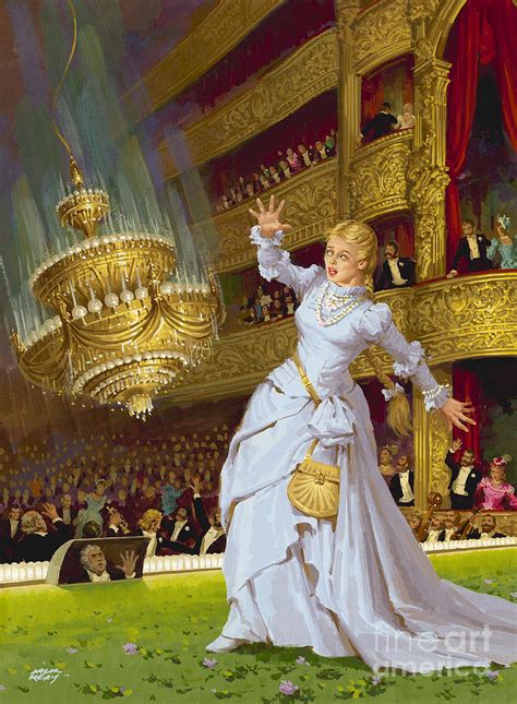 The Phantom Of The Opera Painting By Jack Keay Fine Art America