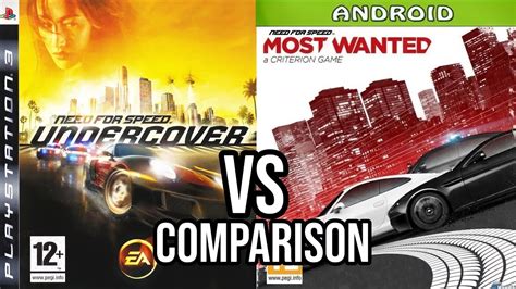 Need For Speed Undercover Ps3 Vs Most Wanted Android Youtube