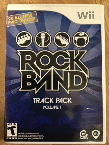 Guitar Hero Rock Band Nintendo Wii Wii Tested Ebay