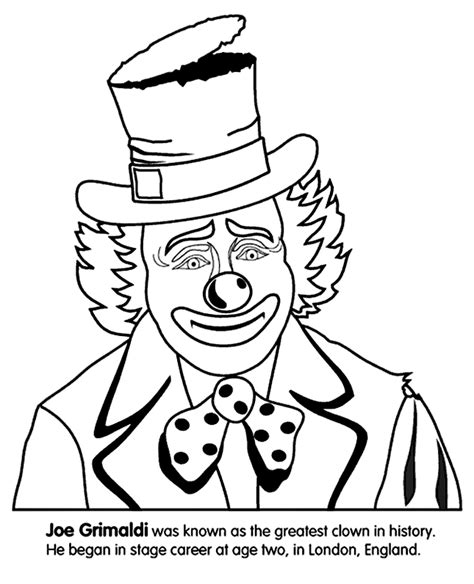 Clown Coloring Pages Coloring Home
