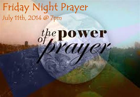 Prayer Night South Suburban Christian Center
